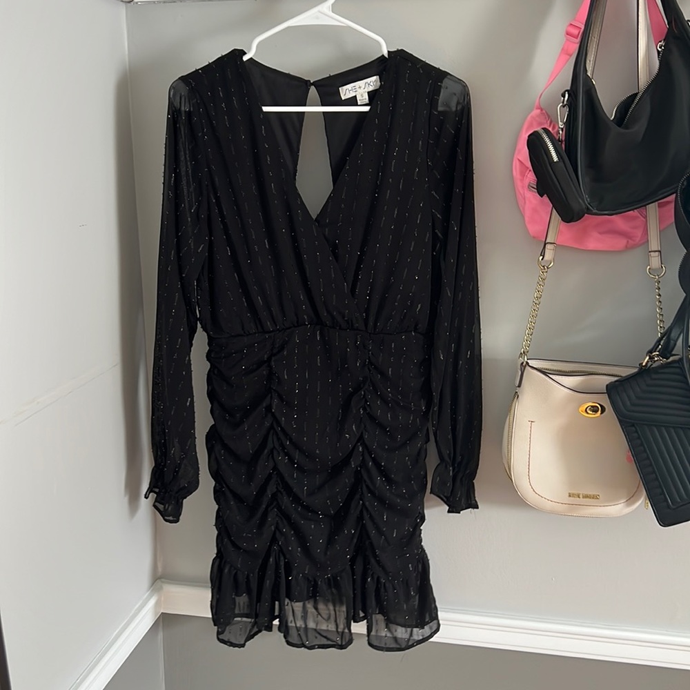 Black Formal Dress — WORN ONCE